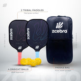 Pickleball Set 2 Paddles 2 Balls