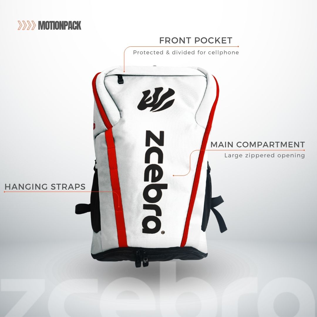 ZCEBRA MotionPack Backpack - White