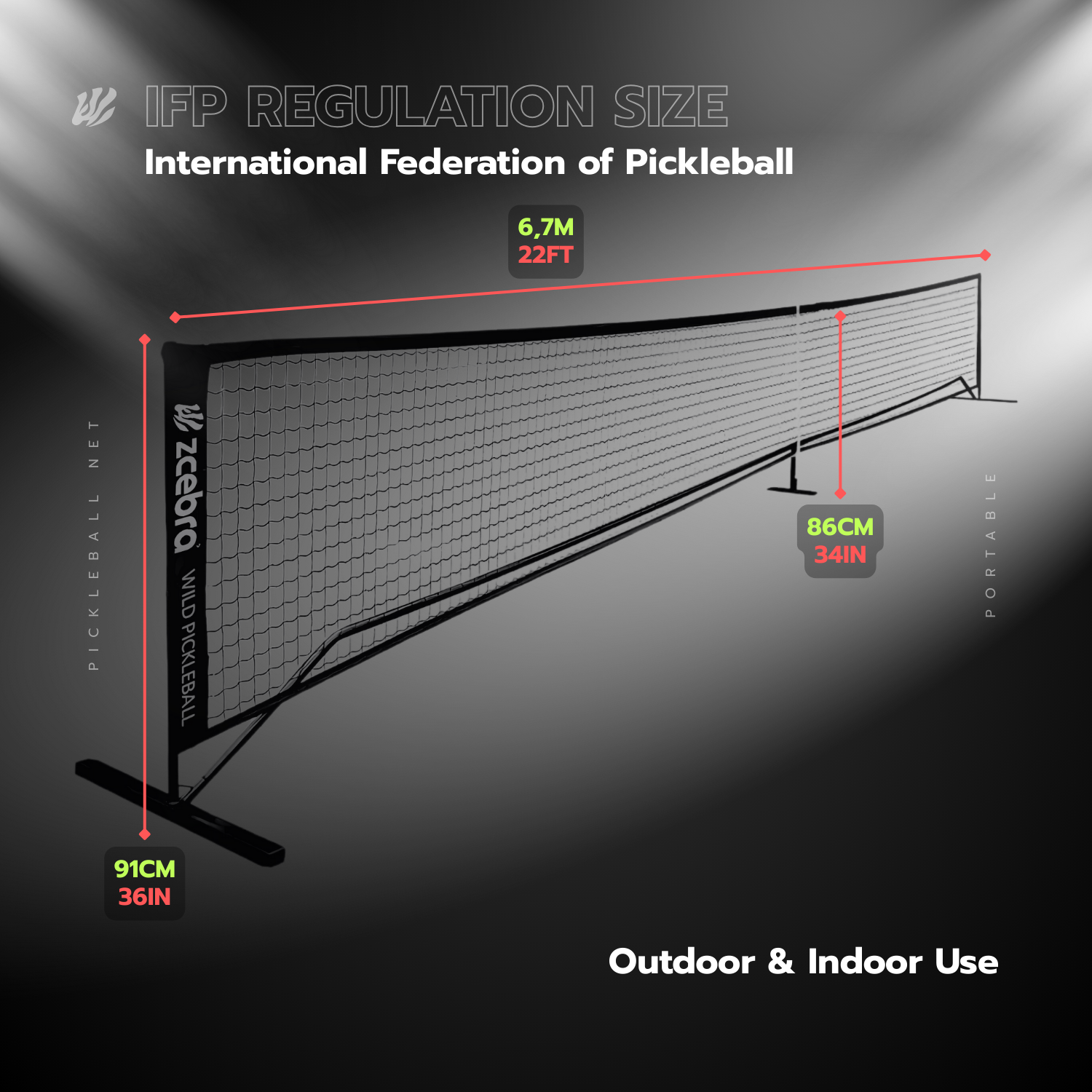Official Pickleball Net Carrying Bag