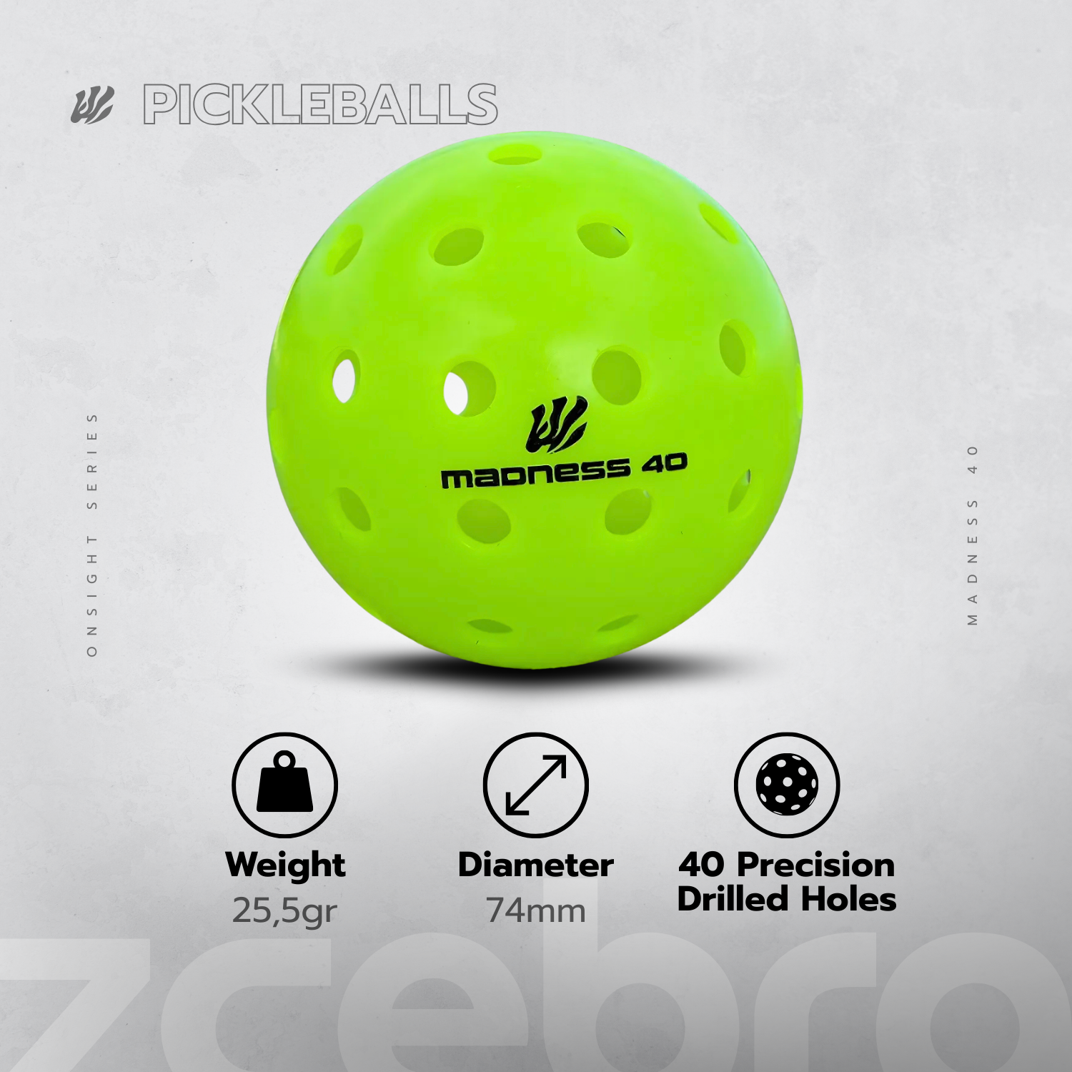 Pack of 6 Madness 40 Balls