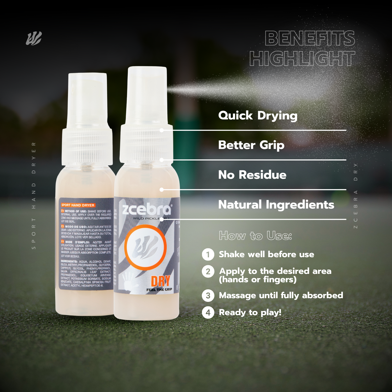 DRY SKIN – Anti-slip spray