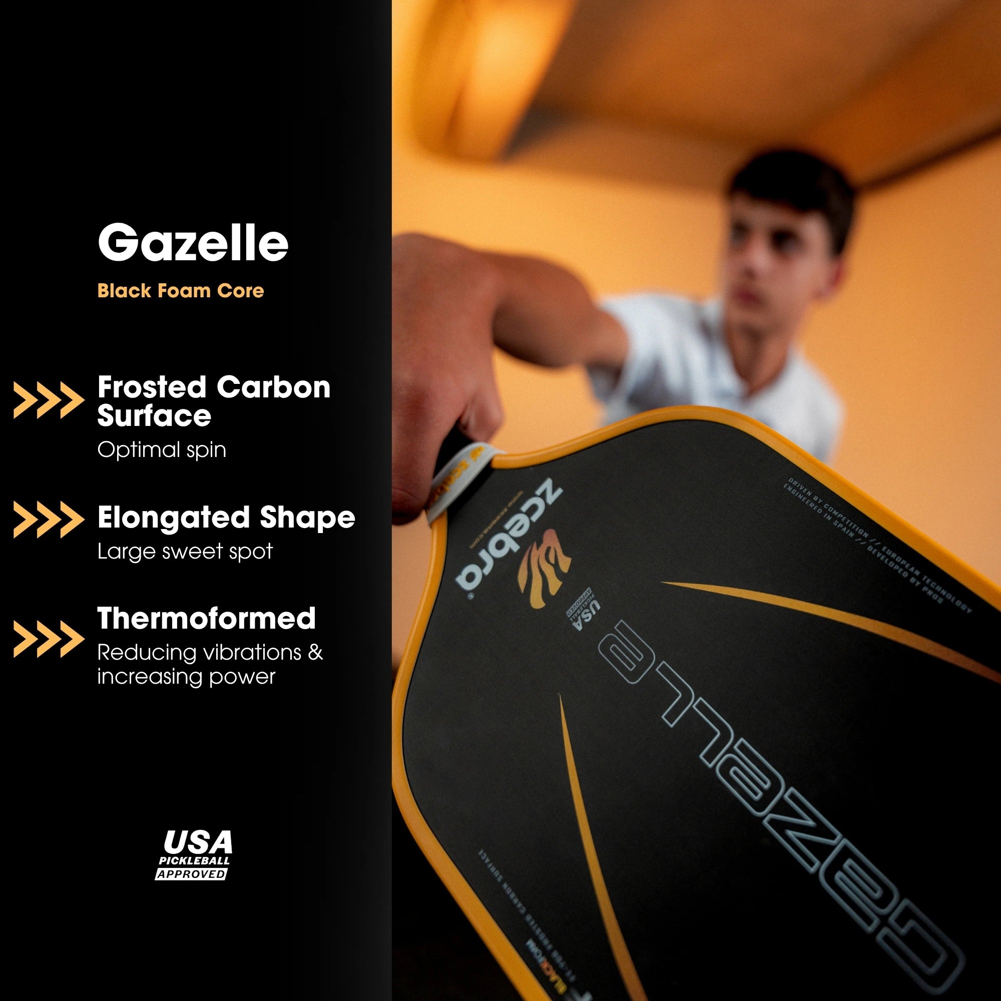ZCEBRA Gazelle - Black Foam Core