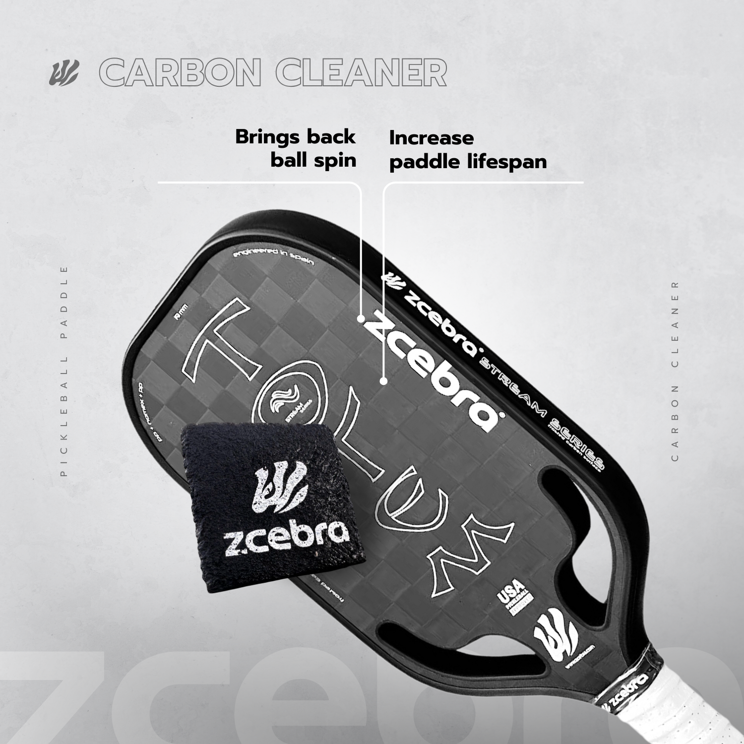 Pickleball Paddle Cleaner
