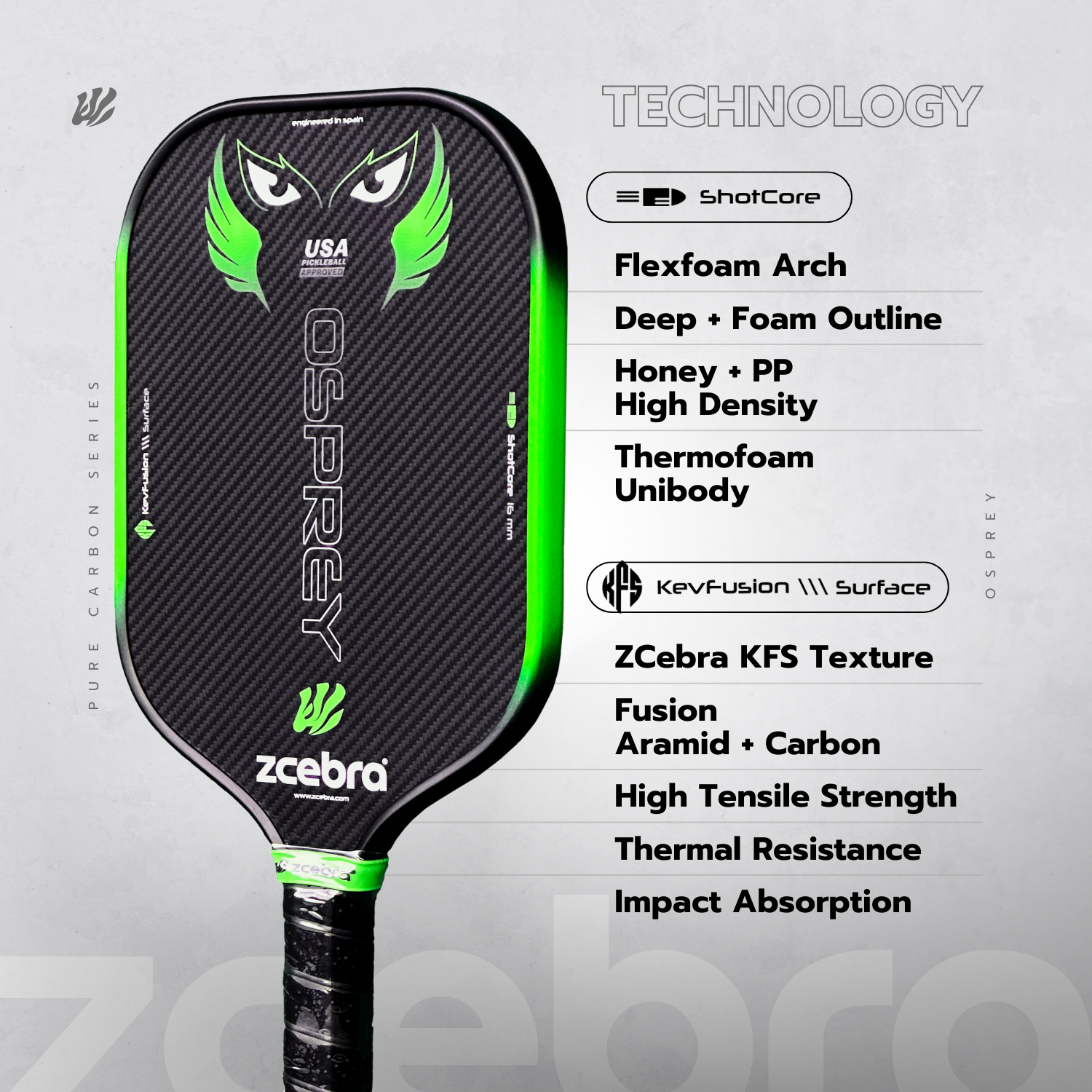 ZCEBRA Osprey ShotCore