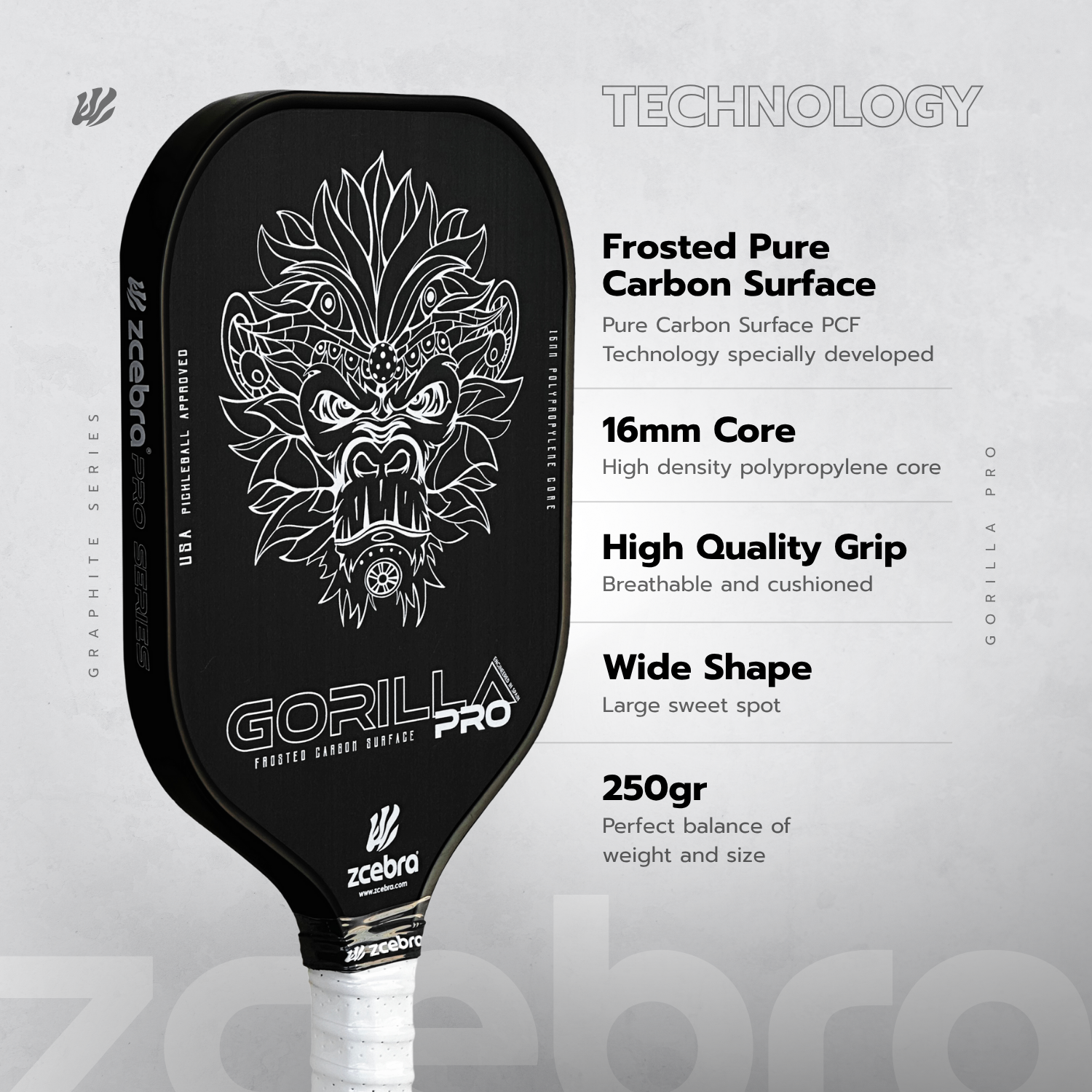 ZCEBRA Gorilla Pro - Black
