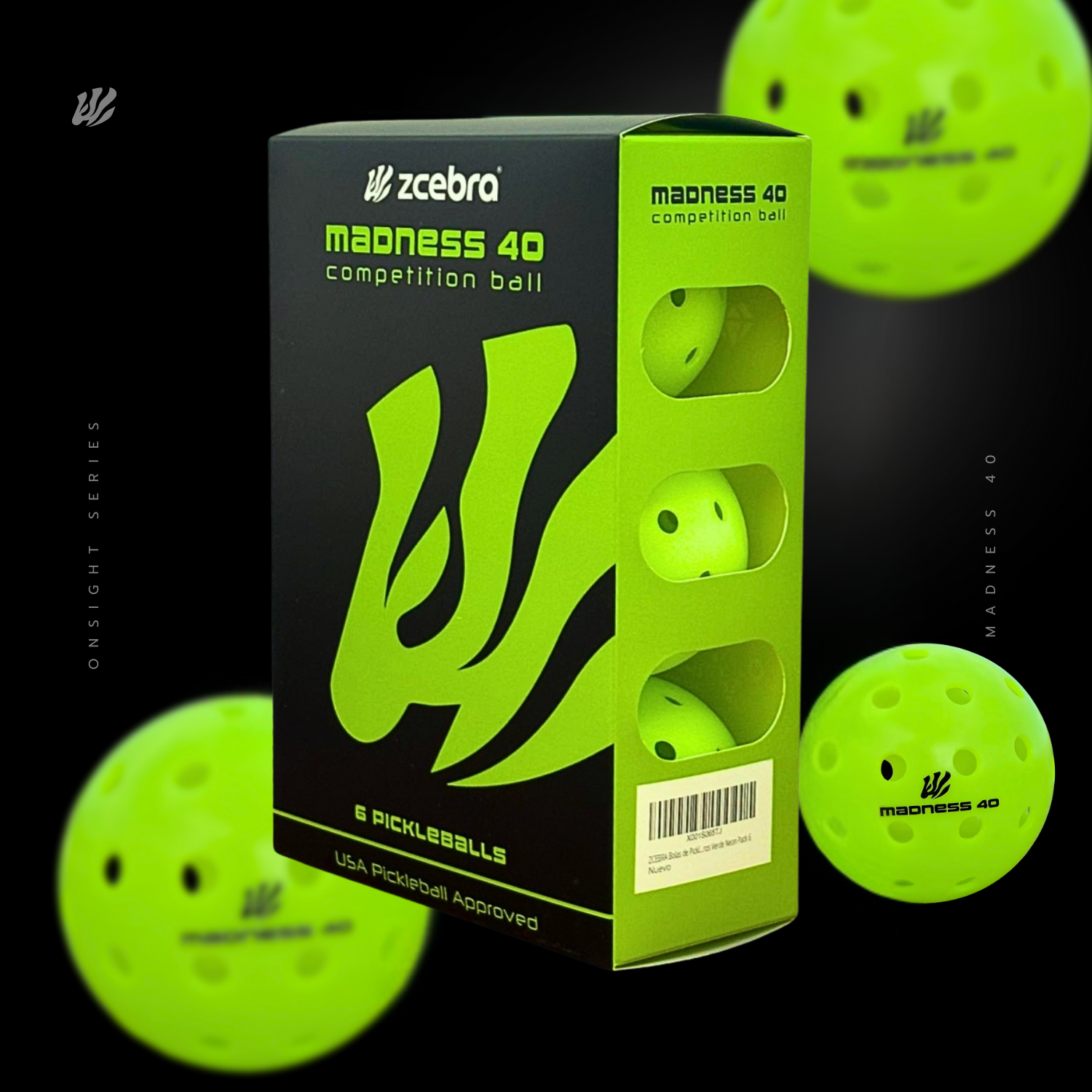 Pack of 6 Madness 40 Balls