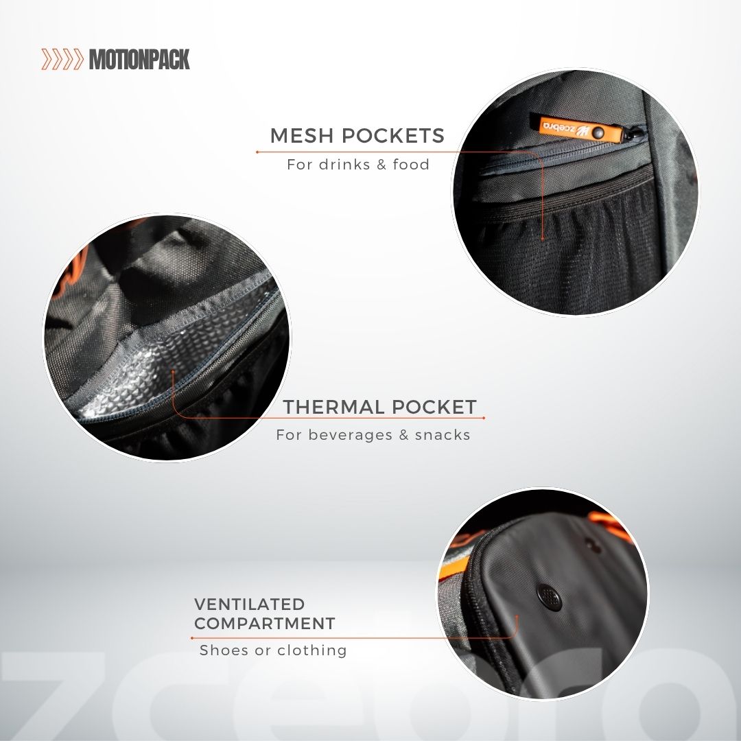 ZCEBRA MotionPack Backpack - Green