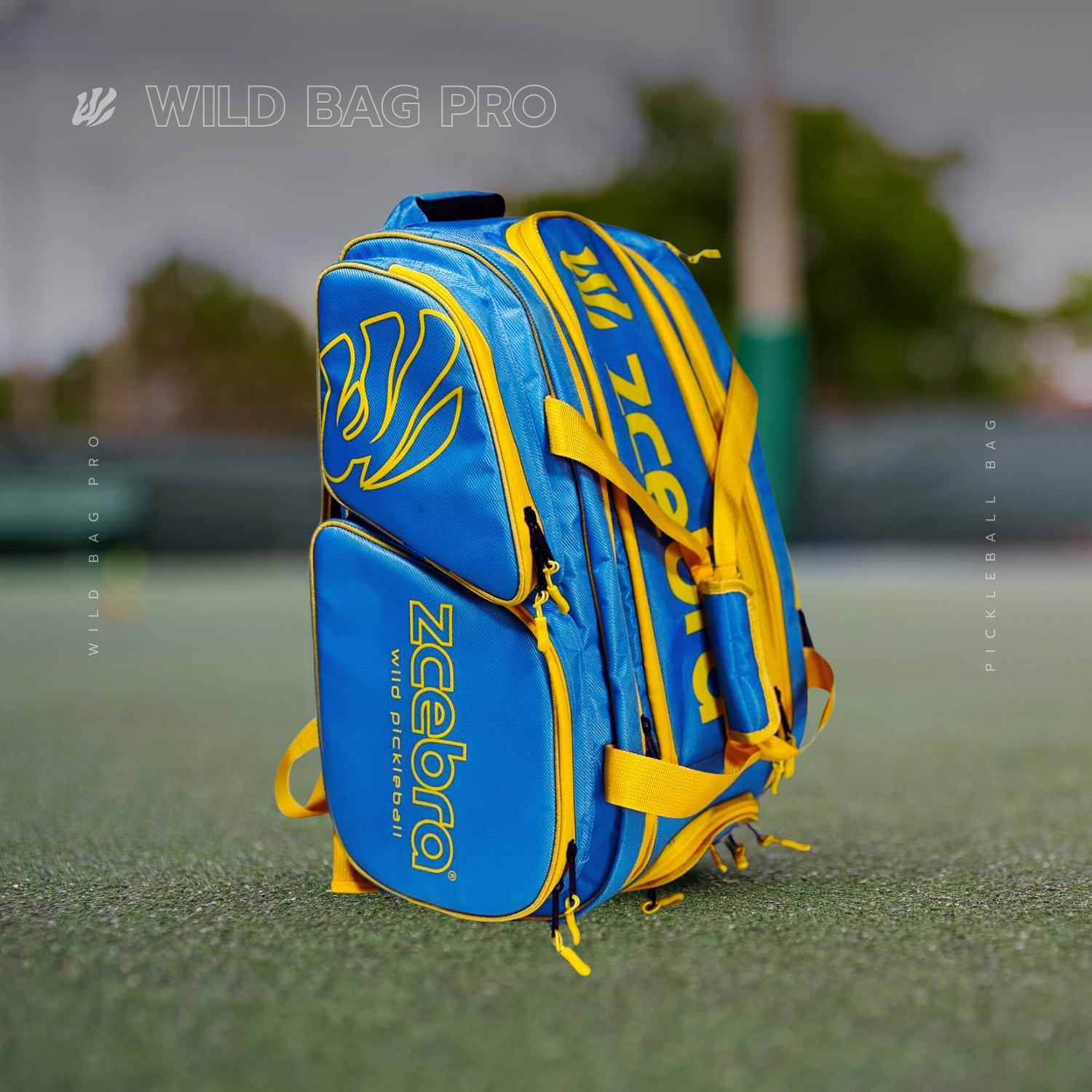 Pickleball Paddle Bag Zcebra Wild Bag