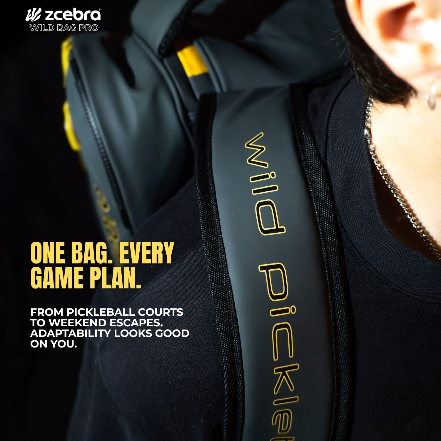 Zcebra Pickleball Bag - Wild Bag Pro