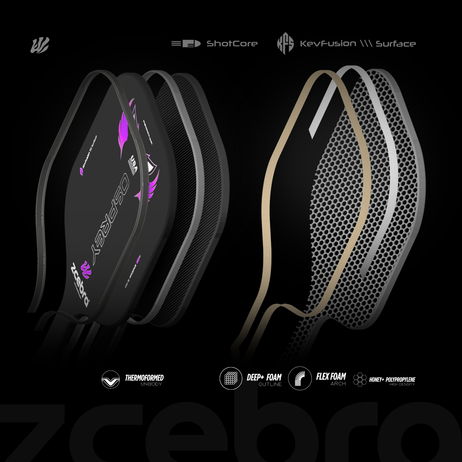 ZCEBRA Osprey ShotCore - Pink