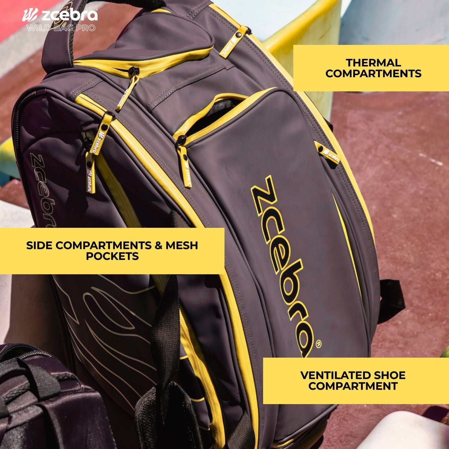 Zcebra Pickleball Bag - Wild Bag Pro