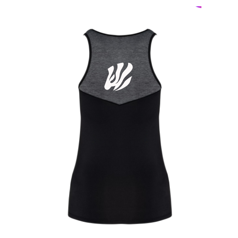 Two-Tone Sleeveless T-Shirt
