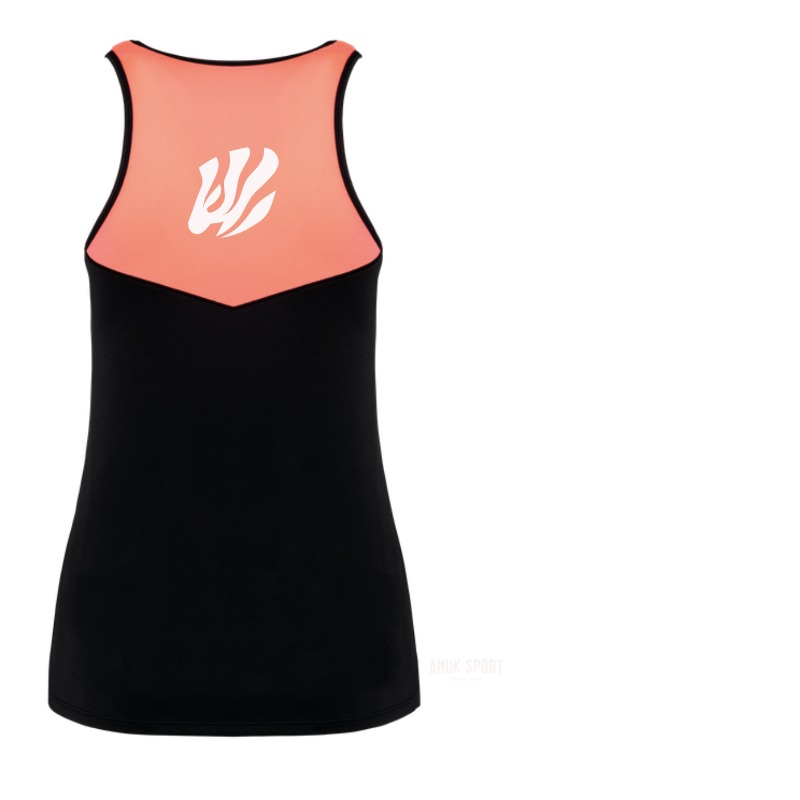 Two-Tone Sleeveless T-Shirt